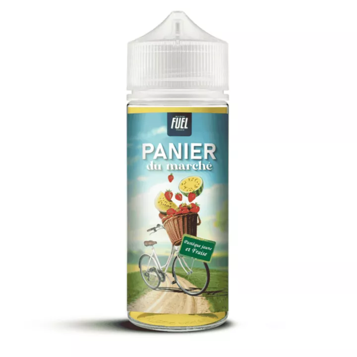 E-Liquid Fraise et Past&egrave;que 100 ml Panier du March&eacute; Maison Fuel