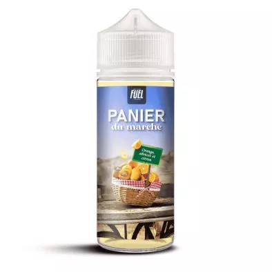 E-Liquide Orange Abricot et Citron - Panier du Marché - 100ml - Maison Fuel 0