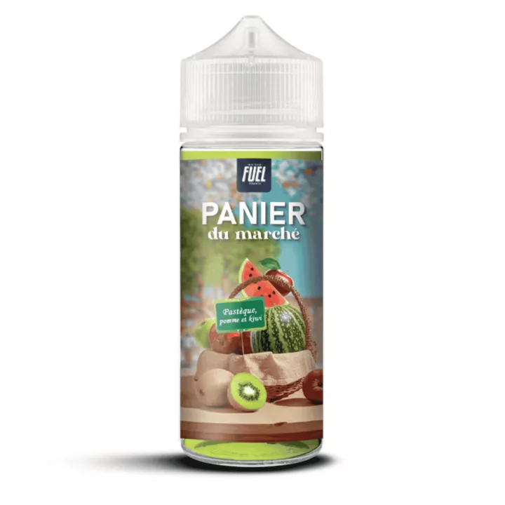E-Liquid Past&egrave;que Pomme et Kiwi 100 ml Panier du March&eacute; Maison Fuel