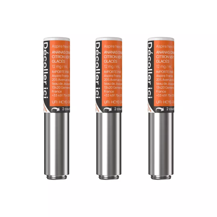Patrone Puff Ananas Orange Citron Vert - Nexi One - Pro 3 - Aspire