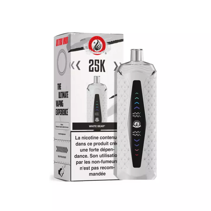 Puff Chicha Ultra Max 25K | White Bear | Starbuzz