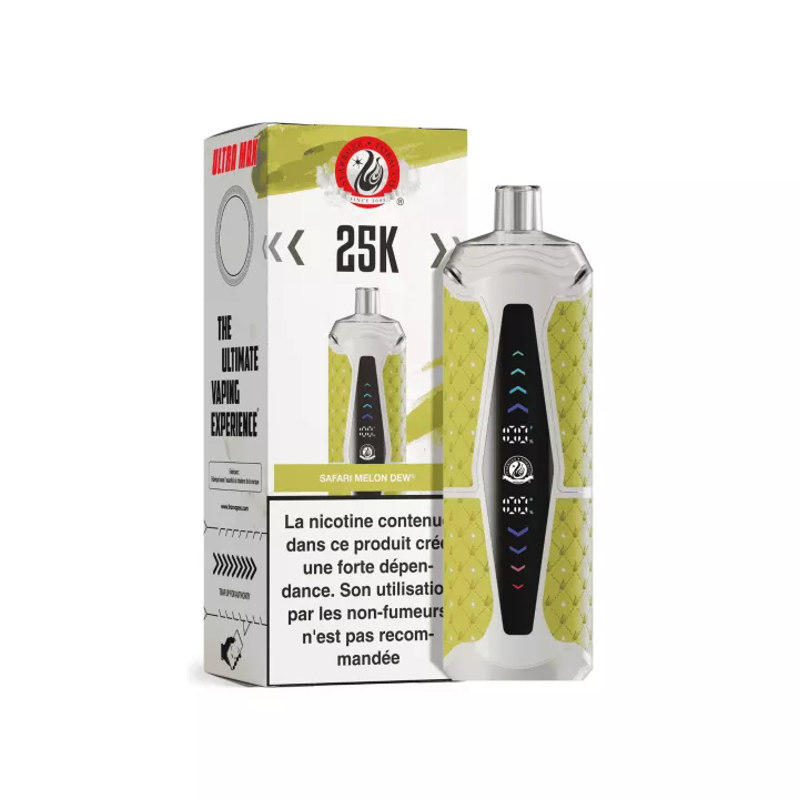 Puff Chicha Ultra Max 25K | Safari Melon Dew | Starbuzz