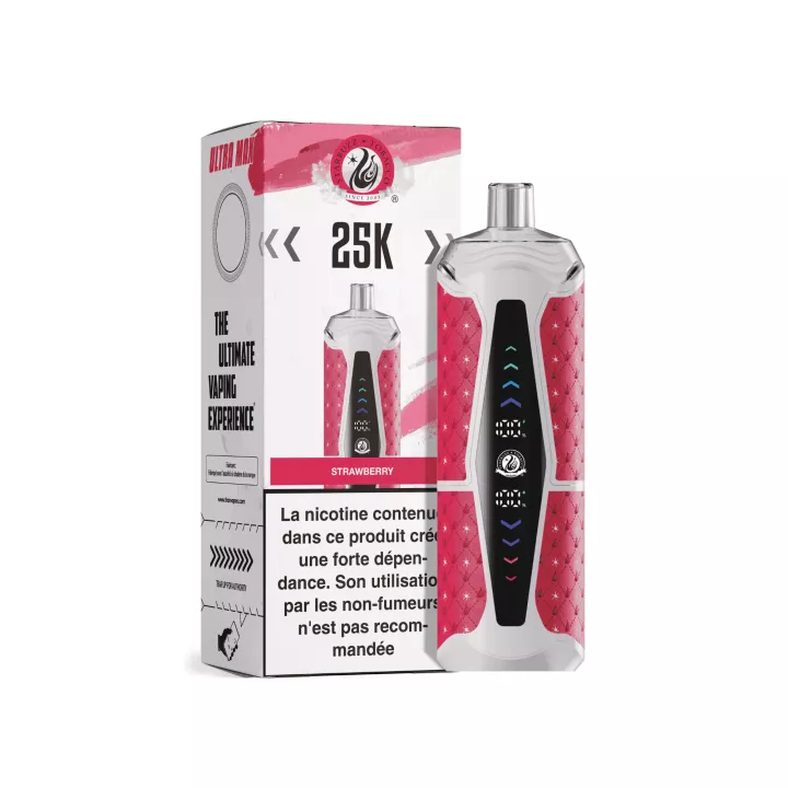 Puff Chicha Ultra Max 25K | Strawberry | Starbuzz