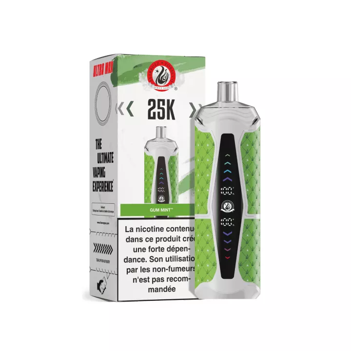 Puff Chicha Ultra Max 25K | Gum Mint | Starbuzz