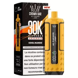 Puff Cartouche Cool Mango - Crown Bar Hyper Max Advanced 30K - Al Fakher