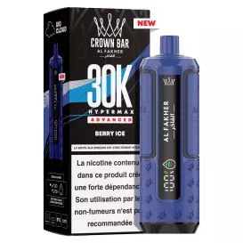 Puff Cartouche Berry Ice - Crown Bar Hyper Max Advanced 30K - Al Fakher