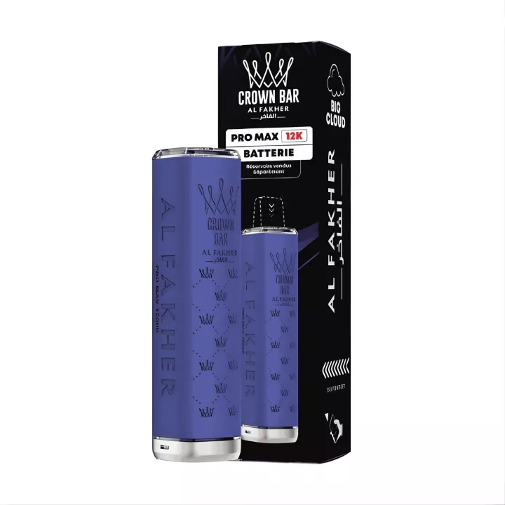 Crown Bar Pro Max Akku | Kompatibel mit 12K Pods | Al Fakher