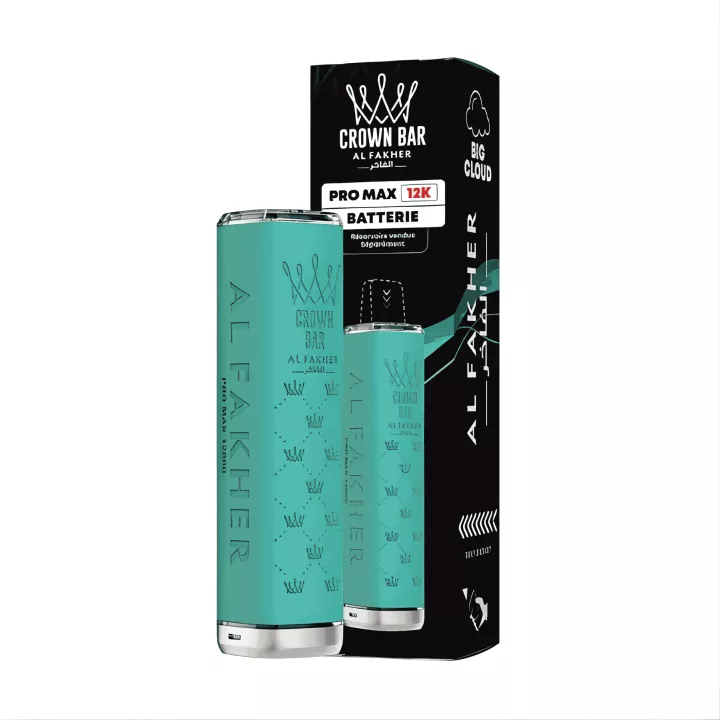 Crown Bar Pro Max Akku | Kompatibel mit 12K Pods | Al Fakher