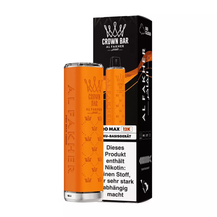 Crown Bar Pro Max Akku | Kompatibel mit 12K Pods | Al Fakher