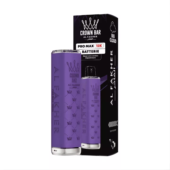 Crown Bar Pro Max Akku | Kompatibel mit 12K Pods | Al Fakher