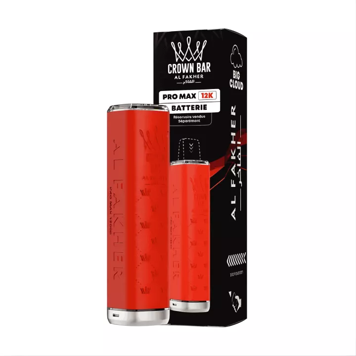 Crown Bar Pro Max Akku | Kompatibel mit 12K Pods | Al Fakher