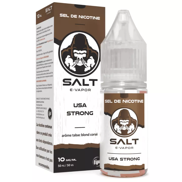 E-Liquid Nikotinsalze USA Strong - Salt E-Vapor - 10ml - Le French Liquide