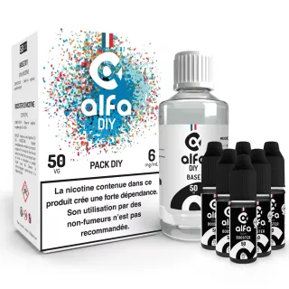 Pack DIY 200ml 50/50 - Alfaliquid