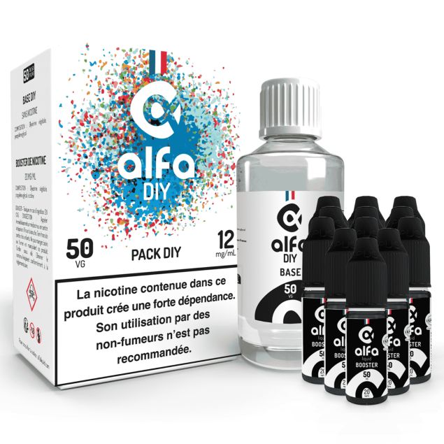 elfbar nachfüll pod läuft aus Base VDLV pour DIY 50/50 - 125ml main image 1
