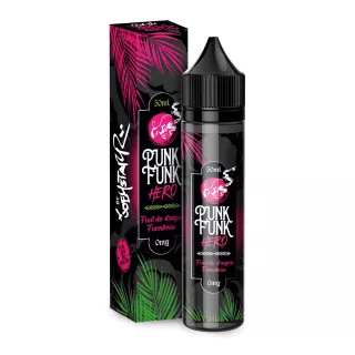 E-Liquide Fruit du Dragon Framboise - Punk Funk Hero - 50ml - Vapeology