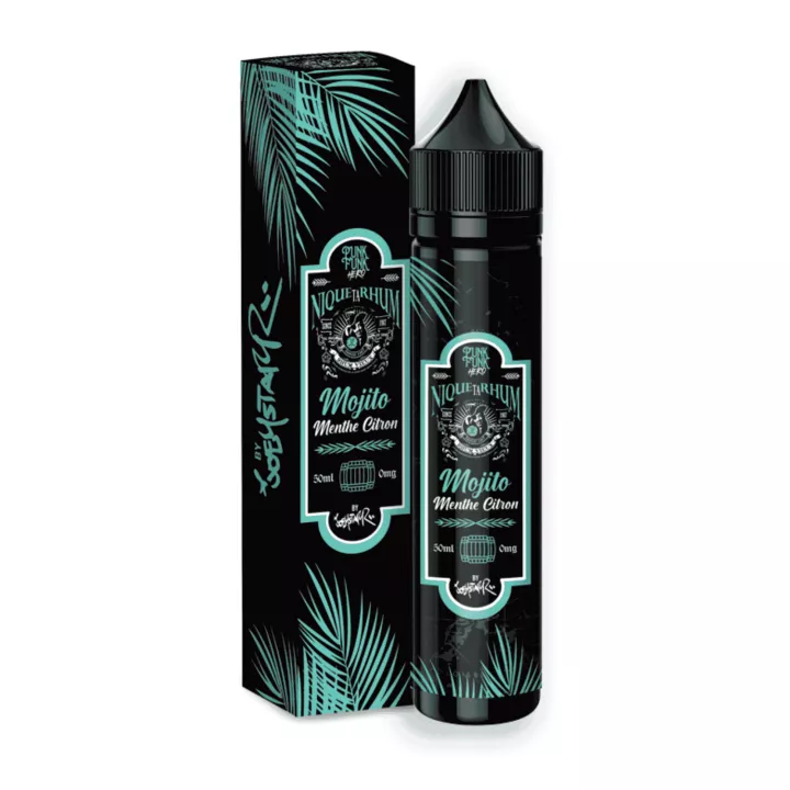 E-Liquide Mojito Menthe Citron 50 ml - Punk Funk Hero