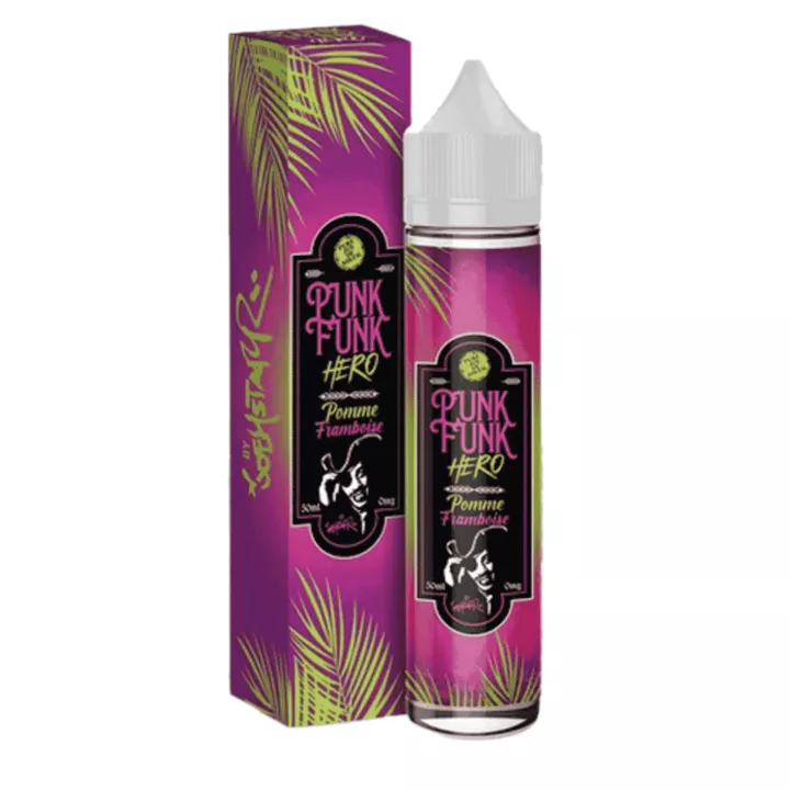 E-Liquid Pomme Framboise - Punk Funk Hero - 50ml - Vapeology