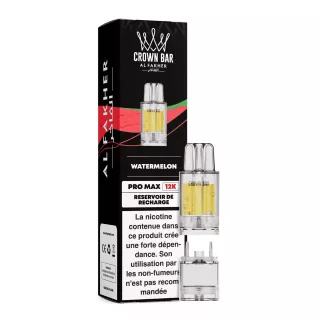 Cartouche Puff Watermelon - Crown Bar Pro Max 12K - Al Fakher