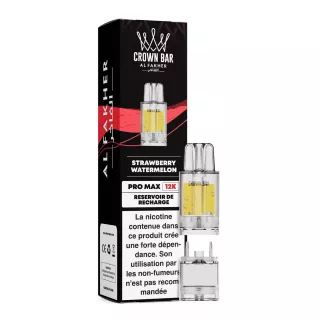 Patron Puff Strawberry Watermelon - Crown Bar Pro Max 12K - Al Fakher