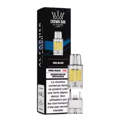 Cartouche Puff Mr Blue - Crown Bar Pro Max 12K - Al Fakher
