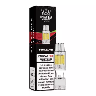 Cartouche Puff Two Apple - Crown Bar Pro Max 12K - Al Fakher