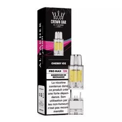 Cartouche Puff Cherry Ice - Crown Bar Pro Max 12K - Al Fakher