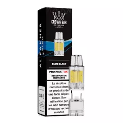 Cartouche Puff Blue Blast - Crown Bar Pro Max 12K - Al Fakher