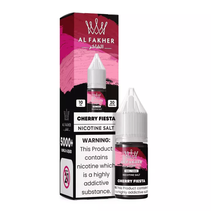 E-liquide Al Fakher sels de nicotine | Cherry Fiesta