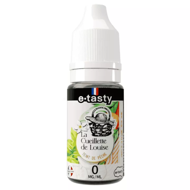 E-Liquid Teint de P&ecirc;che - La Cueillette de Louise - 10ml - E.Tasty