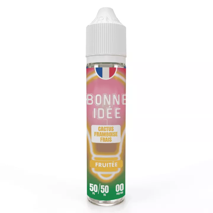 E-Liquide Bonne Id&eacute;e | 50 ml | Cactus Framboise Frais