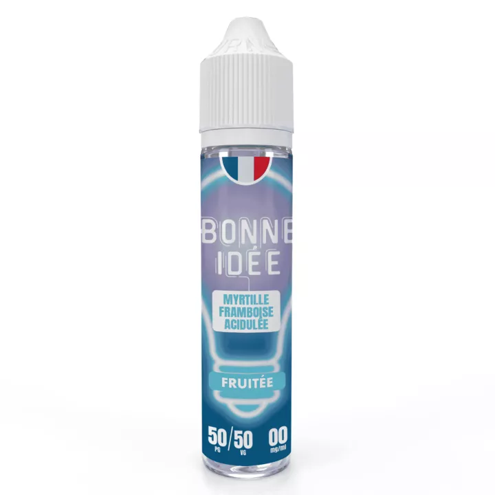 E-Liquid Bonne Id&eacute;e | 50 ml | Myrtille Framboise Acidul&eacute;e
