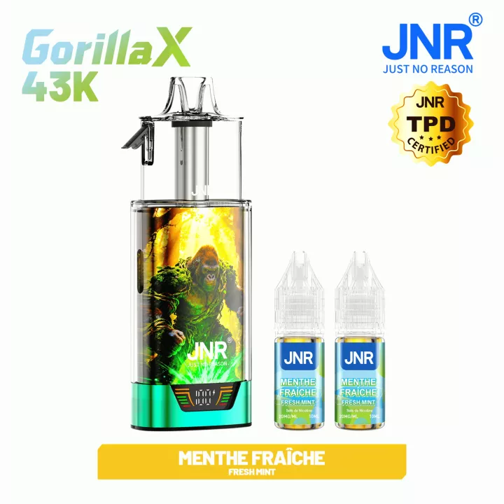 Wiederaufladbare Gorilla X | 43K | Fresh Mint