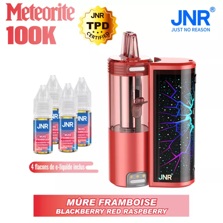 JNR Meteorite 100K | mit Blackberry Red Raspberry E-Liquid