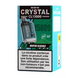 Puff Patrone Menthe Glaciale - Crystal CL15000 - SKE