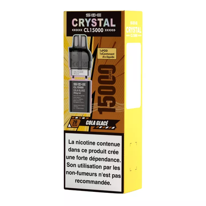 Cartouche Crystal CL15000 | Cola Glac&eacute; | SKE