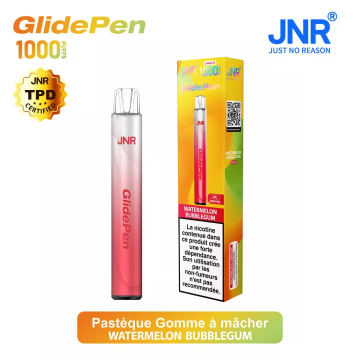 Puff rechargeable GlidePen | kit complet | JNR