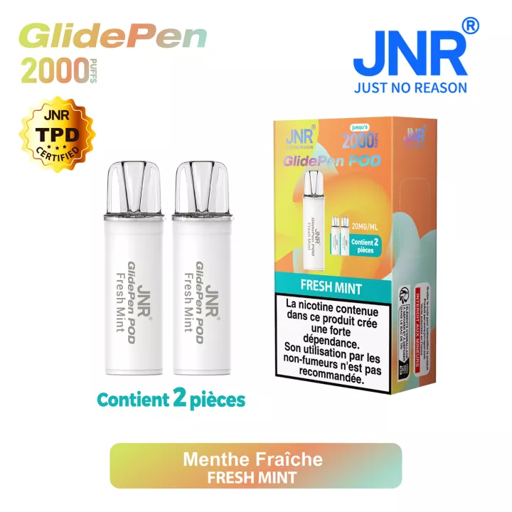 Cartouches pour GlidePen de JNR | 15 saveurs