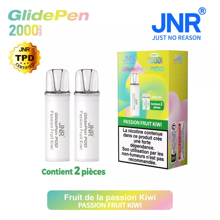 Cartouches pour GlidePen de JNR | 15 saveurs