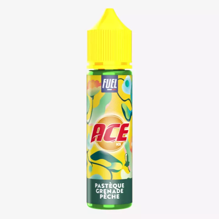 ACE Fruchtig-Frisches E-Liquid | Wassermelone Granatapfel Pfirsich | Maison Fuel