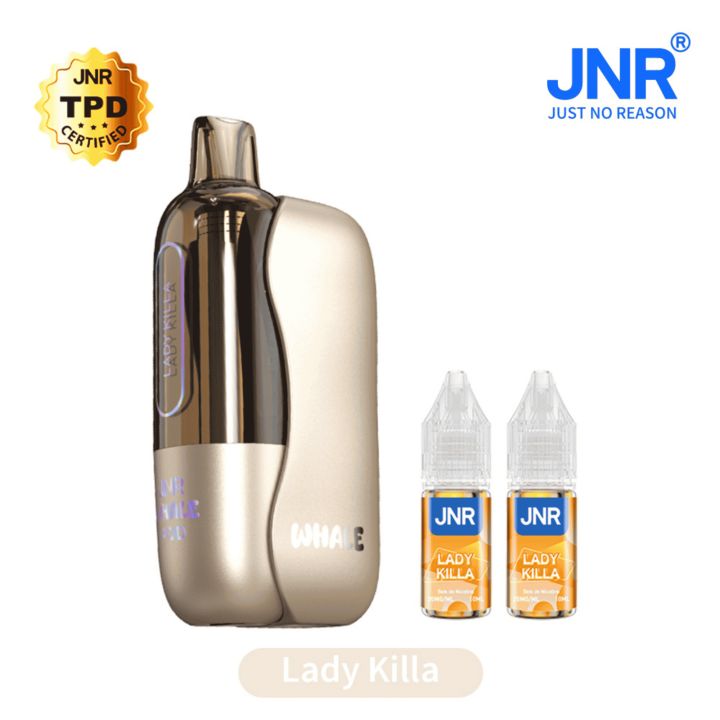 Puff rechargeable Whale 38K | Kit complet | JNR