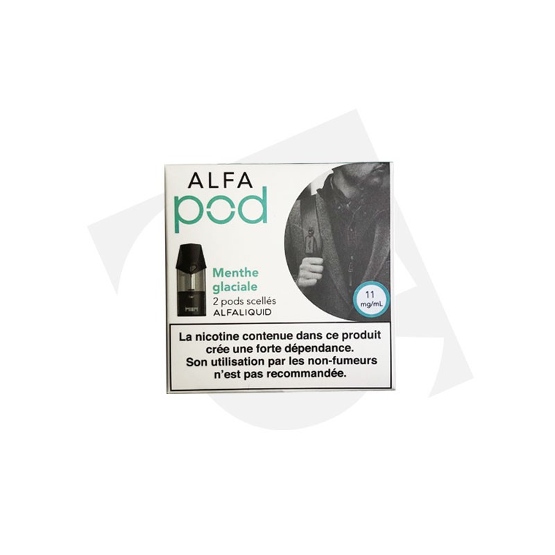 Menthe glaciale - Recharge Alfapod 6,90 €