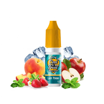 E-liquido Lady Pimiko - Cool N'fruit - 10ml Alfaliquid 0