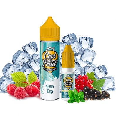 Alfaliquid, Cool'n'fruit, Berry Kiss 50ml + 10ml 24,90 €