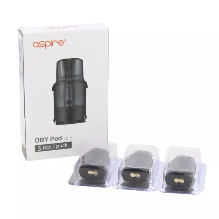 Cartouche Oby pour e-cigarette Pod Aspire - Pack de 3