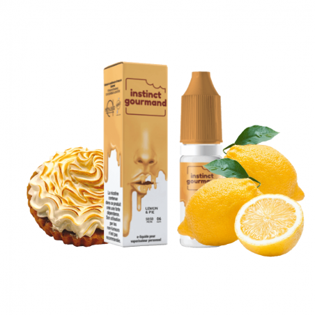 Lemon & Pie - Instinct Gourmand - Alfaliquid - 10 ml 5,90 €