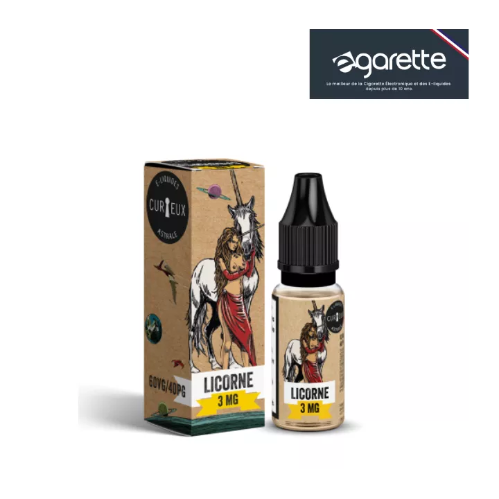 E-liquide Edition Astrale Licorne 10 ml - Curieux