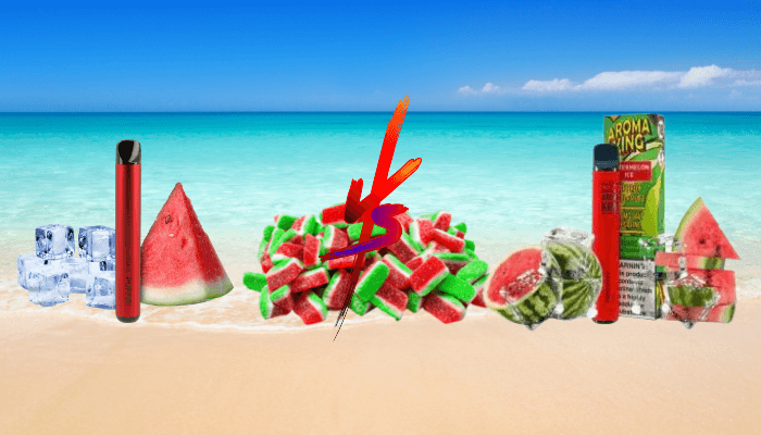 Vergleich Wassermelonen-Puffs