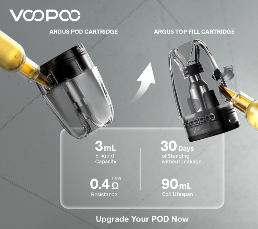 Neuheiten e-cig Pods Voopoo 2024
