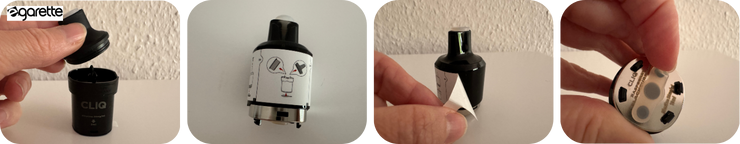 Vorbereitung des zus&auml;tzlichen Tanks