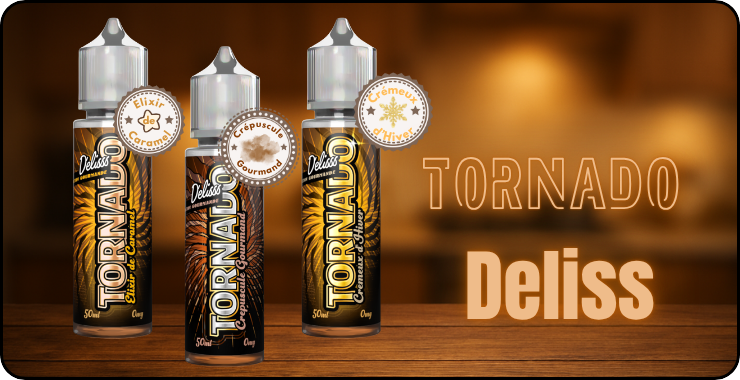 Tornado Deliss E-Liquid Sortiment von E-Garette